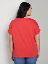 T-Shirt mit Schrift-Print - Frauen - Virtual Rec T-Shirt mit Schrift-Print - Frauen - Virtual Rec - 2 - My True Me
