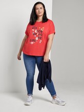 T-Shirt mit Schrift-Print - Frauen - Virtual Rec T-Shirt mit Schrift-Print - Frauen - Virtual Rec - 3 - My True Me