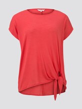 T-Shirt mit Knoten-Detail - Frauen - Virtual Rec T-Shirt mit Knoten-Detail - Frauen - Virtual Rec - 7 - My True Me