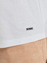 T-Shirt mit Logo-Print - Frauen - Off White T-Shirt mit Logo-Print - Frauen - Off White - 10 - TOM TAILOR Denim