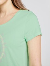 T-Shirt mit Logo-Print - Frauen - soft neo green T-Shirt mit Logo-Print - Frauen - soft neo green - 9 - TOM TAILOR Denim