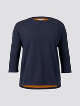 Zweilagiges Sweatshirt - Frauen - Real Navy Blue Zweilagiges Sweatshirt - Frauen - Real Navy Blue - 7 - My True Me
