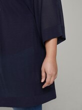 Cardigan mit weiten Ärmeln - Frauen - Real Navy Blue Cardigan mit weiten Ärmeln - Frauen - Real Navy Blue - 10 - My True Me