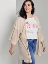 Cardigan mit weiten Ärmeln - Frauen - soft vanilla Cardigan mit weiten Ärmeln - Frauen - soft vanilla - 5 - My True Me