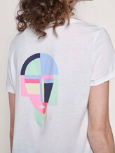 Nena & Larissa: T-Shirt mit beidseitigem Print - Frauen - Off White Nena & Larissa: T-Shirt mit beidseitigem Print - Frauen - Off White - 10 - TOM TAILOR Denim