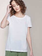 Nena & Larissa: T-Shirt mit beidseitigem Print - Frauen - Off White Nena & Larissa: T-Shirt mit beidseitigem Print - Frauen - Off White - 5 - TOM TAILOR Denim