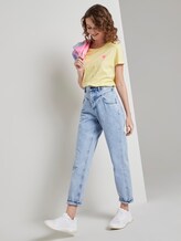 T-Shirt mit beidseitigem Print - Frauen - pale yellow T-Shirt mit beidseitigem Print - Frauen - pale yellow - 3 - TOM TAILOR Denim