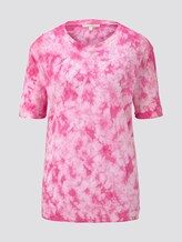 Batik T-Shirt - Frauen - washed pink Batik T-Shirt - Frauen - washed pink - 7 - TOM TAILOR Denim