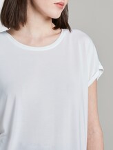 Lockeres Basic T-Shirt - Frauen - Off White Lockeres Basic T-Shirt - Frauen - Off White - 9 - TOM TAILOR Denim