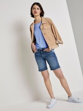 Lockeres T-Shirt aus Modal - Frauen - fresh light blue Lockeres T-Shirt aus Modal - Frauen - fresh light blue - 3 - TOM TAILOR Denim