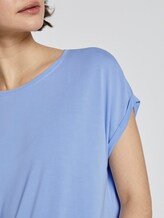 Lockeres T-Shirt aus Modal - Frauen - fresh light blue Lockeres T-Shirt aus Modal - Frauen - fresh light blue - 9 - TOM TAILOR Denim