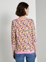 Sweatshirt mit floralem Print - Frauen - multicolor flower print Sweatshirt mit floralem Print - Frauen - multicolor flower print - 2 - TOM TAILOR Denim