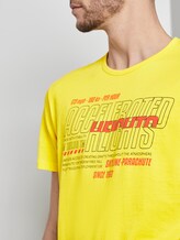 T-Shirt mit Print - Männer - bright yellow T-Shirt mit Print - Männer - bright yellow - 9 - TOM TAILOR