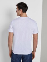 Sportliches T-Shirt mit Print - Männer - White Sportliches T-Shirt mit Print - Männer - White - 2 - TOM TAILOR