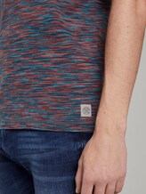 Kleurrijk gevlekt T-shirt - Männer - red spacedye Kleurrijk gevlekt T-shirt - Männer - red spacedye - 10 - TOM TAILOR