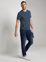 Striped T-shirt with a chest pocket - Men - yellow spacedye stripe Striped T-shirt with a chest pocket - Men - yellow spacedye stripe - 3 - TOM TAILOR