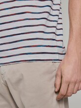 Gestreiftes T-Shirt mit Brusttasche - Männer - red spacedye stripe Gestreiftes T-Shirt mit Brusttasche - Männer - red spacedye stripe - 10 - TOM TAILOR