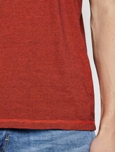 Gestreiftes T-Shirt mit Print - Männer - red overdye stripe Gestreiftes T-Shirt mit Print - Männer - red overdye stripe - 10 - TOM TAILOR