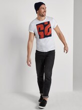 T-Shirt mit Print - Männer - White T-Shirt mit Print - Männer - White - 3 - TOM TAILOR