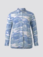 Curvy - Bluse im Tie-Dye Look - Frauen - bluish tie dye Curvy - Bluse im Tie-Dye Look - Frauen - bluish tie dye - 7 - My True Me