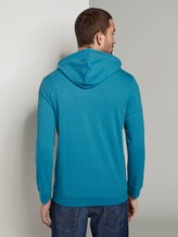 Dünne Jacke mit Kapuze - Männer - teal mocktwist Dünne Jacke mit Kapuze - Männer - teal mocktwist - 2 - TOM TAILOR