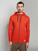 Dünne Jacke mit Kapuze - Männer - red mocktwist Dünne Jacke mit Kapuze - Männer - red mocktwist - 1 - TOM TAILOR