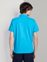 Schlichtes Poloshirt mit kleinem Print - Männer - teal bay green Schlichtes Poloshirt mit kleinem Print - Männer - teal bay green - 2 - TOM TAILOR