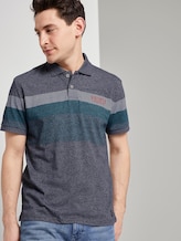 Poloshirt mit Streifenmuster - Männer - blue mocktwist Poloshirt mit Streifenmuster - Männer - blue mocktwist - 5 - TOM TAILOR