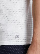 Poloshirt mit Strukturmuster - Männer - Off White Poloshirt mit Strukturmuster - Männer - Off White - 10 - TOM TAILOR