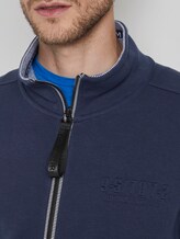 Sweatjack met opstaande kraag - Mannen - Black Iris Blue Sweatjack met opstaande kraag - Mannen - Black Iris Blue - 9 - TOM TAILOR