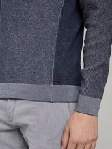 Strickpullover im Strukturmix - Männer - Black Iris Blue Strickpullover im Strukturmix - Männer - Black Iris Blue - 10 - TOM TAILOR