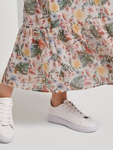 Maxi Trägerkleid mit tropischem Print - Frauen - white watercolor flower design Maxi Trägerkleid mit tropischem Print - Frauen - white watercolor flower design - 10 - TOM TAILOR