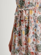 Maxi Trägerkleid mit tropischem Print - Frauen - white watercolor flower design Maxi Trägerkleid mit tropischem Print - Frauen - white watercolor flower design - 9 - TOM TAILOR