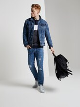 Sweatshirt mit Colorblocking - Männer - Sky Captain Blue Sweatshirt mit Colorblocking - Männer - Sky Captain Blue - 3 - TOM TAILOR Denim