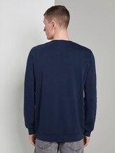 Sweatshirt mit Logo-Print - Männer - Sky Captain Blue Sweatshirt mit Logo-Print - Männer - Sky Captain Blue - 2 - TOM TAILOR Denim