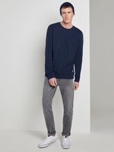 Sweatshirt mit Logo-Print - Männer - Sky Captain Blue Sweatshirt mit Logo-Print - Männer - Sky Captain Blue - 3 - TOM TAILOR Denim