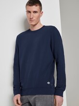 Sweatshirt mit Logo-Print - Männer - Sky Captain Blue Sweatshirt mit Logo-Print - Männer - Sky Captain Blue - 5 - TOM TAILOR Denim