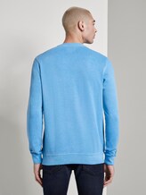 Sweatshirt mit Logo-Print - Männer - water sport blue Sweatshirt mit Logo-Print - Männer - water sport blue - 2 - TOM TAILOR Denim