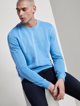 Sweatshirt mit Logo-Print - Männer - water sport blue Sweatshirt mit Logo-Print - Männer - water sport blue - 5 - TOM TAILOR Denim