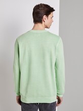 Sweatshirt mit Logo-Print - Männer - soft neo green Sweatshirt mit Logo-Print - Männer - soft neo green - 2 - TOM TAILOR Denim