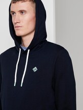 Hoodie mit Logo-Print - Männer - Sky Captain Blue Hoodie mit Logo-Print - Männer - Sky Captain Blue - 10 - TOM TAILOR Denim