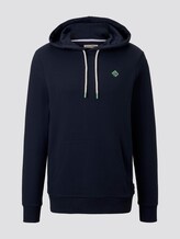 Hoodie mit Logo-Print - Männer - Sky Captain Blue Hoodie mit Logo-Print - Männer - Sky Captain Blue - 7 - TOM TAILOR Denim