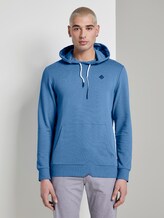 Bedrukte Hoodie - Mannen - water sport blue Bedrukte Hoodie - Mannen - water sport blue - 1 - TOM TAILOR Denim