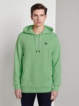 Bedrukte Hoodie - Mannen - soft neo green Bedrukte Hoodie - Mannen - soft neo green - 1 - TOM TAILOR Denim