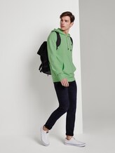 Bedrukte Hoodie - Mannen - soft neo green Bedrukte Hoodie - Mannen - soft neo green - 3 - TOM TAILOR Denim
