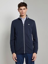 Sweatjacke mit Stehkragen - Männer - Sky Captain Blue Sweatjacke mit Stehkragen - Männer - Sky Captain Blue - 1 - TOM TAILOR Denim
