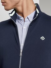 Sweatjacke mit Stehkragen - Männer - Sky Captain Blue Sweatjacke mit Stehkragen - Männer - Sky Captain Blue - 9 - TOM TAILOR Denim