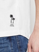T-shirt with a palm tree print - Men - White T-shirt with a palm tree print - Men - White - 9 - TOM TAILOR Denim