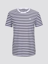 Gestreiftes T-Shirt mit Bio-Baumwolle - Männer - navy stripe bold Gestreiftes T-Shirt mit Bio-Baumwolle - Männer - navy stripe bold - 7 - TOM TAILOR Denim
