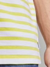 Gestreiftes T-Shirt mit Bio-Baumwolle - Männer - canary light yarn dye stripe Gestreiftes T-Shirt mit Bio-Baumwolle - Männer - canary light yarn dye stripe - 10 - TOM TAILOR Denim